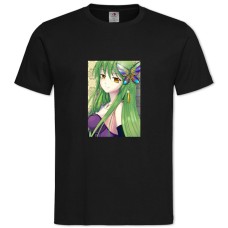 TCode Geass Cc With Butterfly -shirt with Print Code Geass Cc With Butterfly - 2XL black