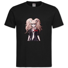 TDanganronpa Junko Enoshima -shirt with Print Danganronpa Junko Enoshima - 2XL black
