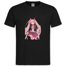 TDanganronpa Kotoko Utsugi Art -shirt with Print Danganronpa Kotoko Utsugi Art - 2XL black