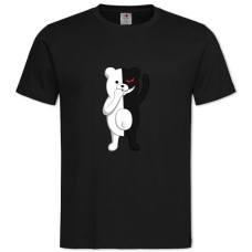 TDanganronpa Hero Monokuma -shirt with Print Danganronpa Hero Monokuma - 2XL black