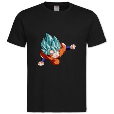 Футболка с принтом Жемчуг Дракона Летающий Герой - 2XL черная