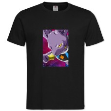 Футболка с принтом Жемчуг Дракона МонстрКот - 2XL черная