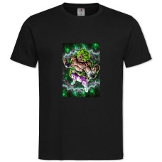 Футболка с принтом Жемчуг Дракона Мега Сила Герой - 2XL черная