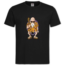 Футболка с принтом Жемчуг Дракона Мутен Роши - 2XL черная