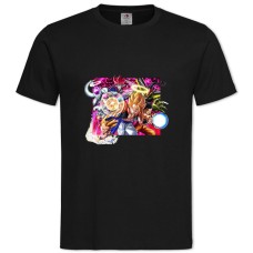 Футболка с принтом Жемчуг Дракона Прикольный Арт Принт - 2XL черная