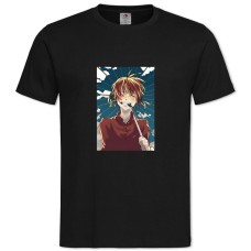 Футболка с принтом Гинтама Кагура Арт - 2XL черная