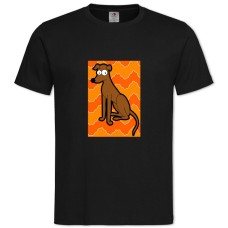 TThe Simpsons Santas Little Helper -shirt with Print The Simpsons Santas Little Helper - 2XL black