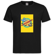 TThe Simpsons Itchy And Scratchy -shirt with Print The Simpsons Itchy And Scratchy - 2XL black