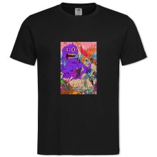 TAdventure Time Big Monsters -shirt with Print Adventure Time Big Monsters - 2XL black