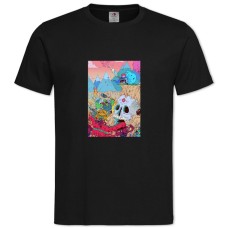 TAdventure Time Monsters Universe -shirt with Print Adventure Time Monsters Universe - 2XL black