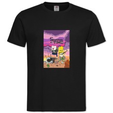 TAdventure Time Suffer Time -shirt with Print Adventure Time Suffer Time - 2XL black