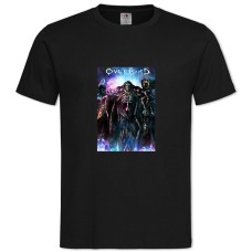Футболка с принтом Оверлорд Создание - 2XL черная