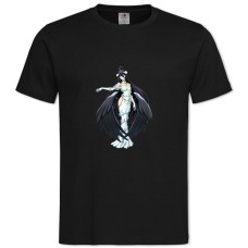 Футболка з принтом Оверлорд Герой Альбедо - 2XL чорна