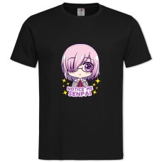 TSenpai Notice Me -shirt with Print Senpai Notice Me - 2XL black