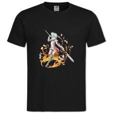 TSword Art Online Sinon Hero Print -shirt with Print Sword Art Online Sinon Hero Print - 2XL black