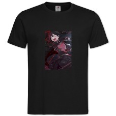 TSword Art Online Powerfull Girl -shirt with Print Sword Art Online Powerfull Girl - 2XL black