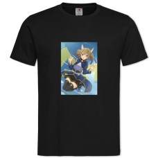 TSword Art Online Zerochan Hero -shirt with Print Sword Art Online Zerochan Hero - 2XL black