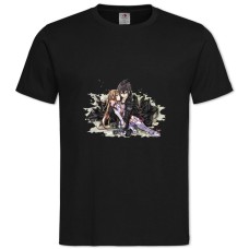 TSword Art Online Theme -shirt with Print Sword Art Online Theme - 2XL black