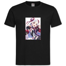 TSword Art Online Yuna -shirt with Print Sword Art Online Yuna - 2XL black