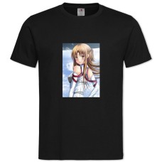 TSword Art Online Amazing Asuna -shirt with Print Sword Art Online Amazing Asuna - 2XL black