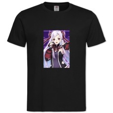 TSword Art Online Hero Yuna -shirt with Print Sword Art Online Hero Yuna - 2XL black