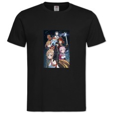 TSword Art Online Universe -shirt with Print Sword Art Online Universe - 2XL black
