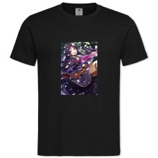 TSword Art Online Girl Print -shirt with Print Sword Art Online Girl Print - 2XL black