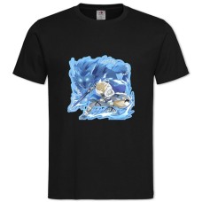 TSword Art Online Blue Print -shirt with Print Sword Art Online Blue Print - 2XL black