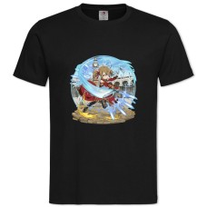 TSword Art Online Fighter Master -shirt with Print Sword Art Online Fighter Master - 2XL black