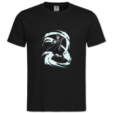 TSword Art Online Kirito Fighter -shirt with Print Sword Art Online Kirito Fighter - 2XL black