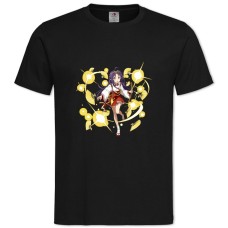 TSword Art Online Print Girl Fighter -shirt with Print Sword Art Online Print Girl Fighter - 2XL black