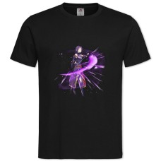 TSword Art Online Pink Print Hero Girl -shirt with Print Sword Art Online Pink Print Hero Girl - 2XL black