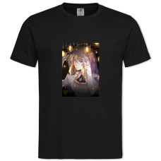 TViolet Evergarden Lights -shirt with Print Violet Evergarden Lights - 2XL black