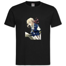 TViolet Evergarden Hero -shirt with Print Violet Evergarden Hero - 2XL black