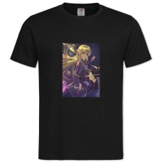TViolet Evergarden Main Hero -shirt with Print Violet Evergarden Main Hero - 2XL black