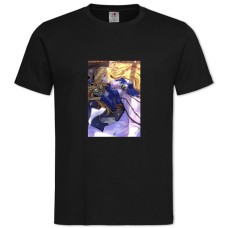 TViolet Evergarden Lonely Girl -shirt with Print Violet Evergarden Lonely Girl - 2XL black