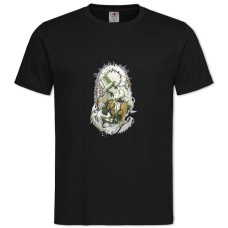 TD.Gray-Man Cute Print -shirt with Print D.Gray-Man Cute Print - 2XL black