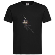 TD.Gray-Man Fighter -shirt with Print D.Gray-Man Fighter - 2XL black