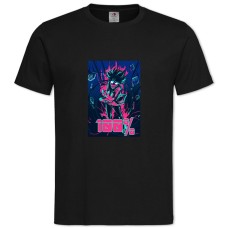 Футболка з принтом Моб Психо 100 Арт - 2XL чорна