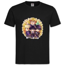 Футболка з принтом Моб Психо 100 Герої - 2XL чорна