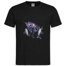 TAzur Lane Hero Print 0054 -shirt with Print Azur Lane Hero Print 0054 - 2XL black