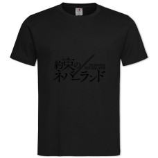 TThe Promised Neverland Logo -shirt with Print The Promised Neverland Logo - 2XL black
