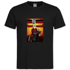 Футболка з принтом Наруто Прикольний Принт - 2XL чорна