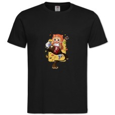 Футболка с принтом Двуличная Сестрёнка Умару-Чан Умару Дома - 2XL черная