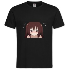 Футболка с принтом Двуличная Сестрёнка Умару-Чан Нана Эбина - 2XL черная