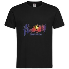 Футболка с принтом Синий Экзорцист Логотип - 2XL черная