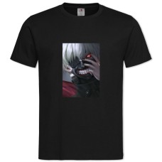 TTokyo Ghoul Hero Ken Kaneki -shirt with Print Tokyo Ghoul Hero Ken Kaneki - 2XL black