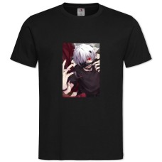 TTokyo Ghoul Boy Ken Kaneki -shirt with Print Tokyo Ghoul Boy Ken Kaneki - 2XL black