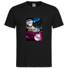 TTokyo Ghoul Heroes Print -shirt with Print Tokyo Ghoul Heroes Print - 2XL black