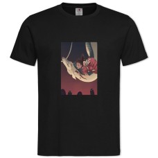 TSen To Chihiro No Kamikakushi Spirited Away -shirt with Print Sen To Chihiro No Kamikakushi Spirited Away - 2XL black